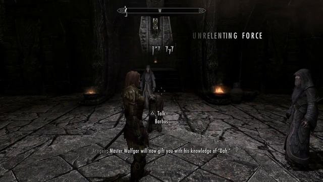 Yselda Takes Barbas To High Hrothgar - Skyrim, May 19th, 2021