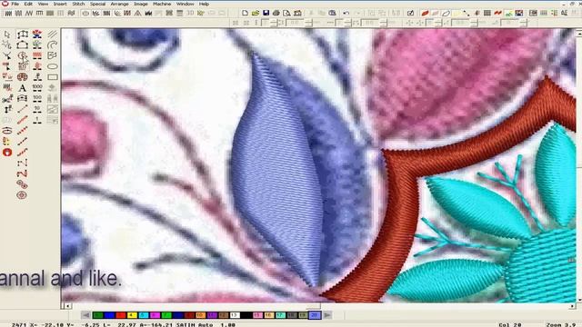 Wilcom Embroidery Designs || Embroidery Machine Design || Embroidery Work-80