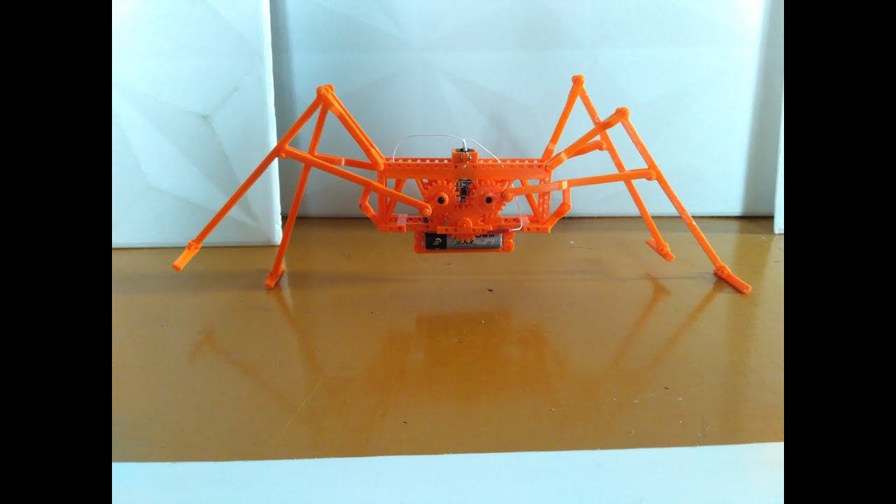 Spider walking machine