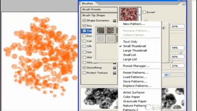 Photoshop Tutorial  Learn About Brush Scattering And Texture In Photoshop  Digital Teacher