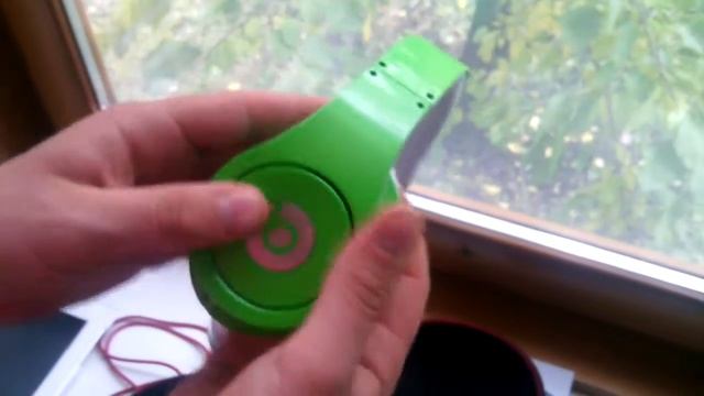 Обзор наушников Monster Beats by.dr.dre studio green