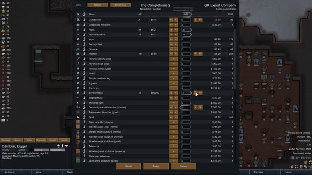 Combat Supplies - Rimworld Ice Sheet Tribal Ep. 15 [Rimworld Beta 18 Ice Sheet Challenge]