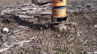 Мощный измельчитель пней для экскаваторов массой 14 30 тонн Dipperfox Stump Grinder 850