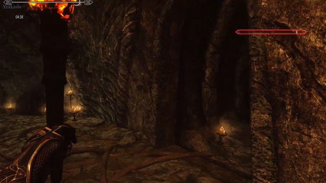 [SKYRIM+моды]Некромант #68 Легендарная сложность. Проверка подношений Мерунесу и курс на Волундруд