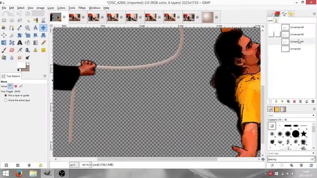 Cyber Sentinel WIP - making  graphic novel from photos