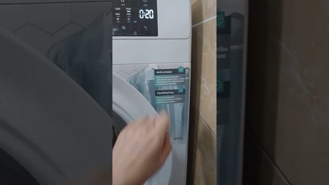 Відгук про пральну машинку Gorenje WNEI 72 SB/UA