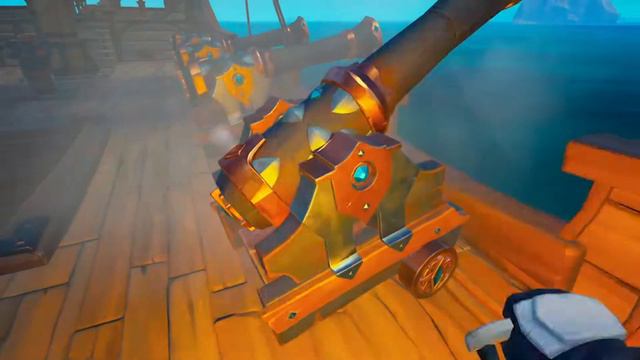 Sea of Thieves SAPPHIRE BLADE CANNONS, CAPSTAN AND WHEEL!!!!