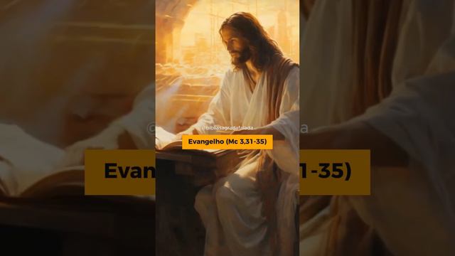 Evangelho Mc 3,31 35 - 23/01/2024  #biblia #fe #liturgiadodia