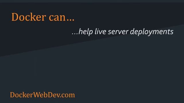 How can Docker help you?
