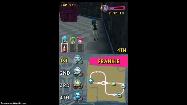 Nintendo Ds-Monster High skultimate roller maze gameplay