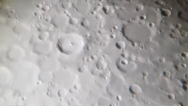 Наблюдение Луны в телескоп DOB-8 (23.09.2015)