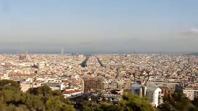 Испания, Барселона, Парк Гауди, гора с крестом