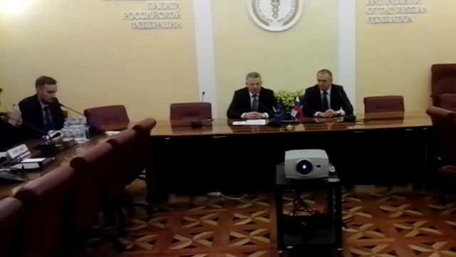 «Дорожную карту» подписали Губернатор Вячеслав Шпорт и президент ТПП России Сергей Катырин