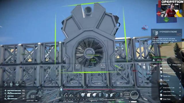 Space Engineers - Operation Exploration - EP38 - Building the Power Station