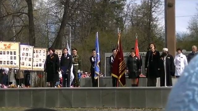 Парад в Кушве в честь 70-летия Победы.