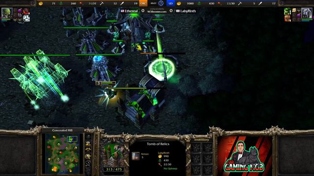 Warcraft 3 - (UD) 💀 LabyRinth vs Hitman 👹 (ORC)  - 08.01.2023