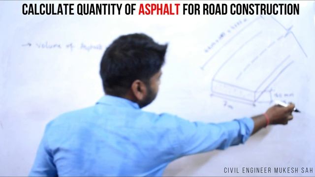 How to Calculate Quantity of Asphalt for Road Construction