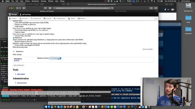 Drupal 7 to 8 LIVE Migration - Ep 5 - GitHub Actions CI and migration debugging