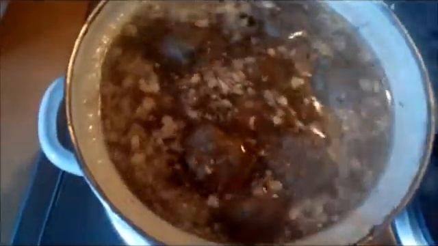 Диетический суп с овсяными хлопьями  Dietary soup with oat flakes