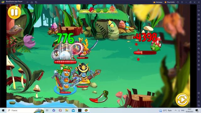 ANGRY BIRDS EPIC. MOD CAVE 29 BY @ItsmeKilligan. PURGATORY PEAK. LEVEL 4. WALKTHROUGH ANGRY BIRDS.