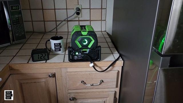 REFRIGERATOR TESTED 400w EGO Nexus Escape 400w Inverter EGO PAD5000