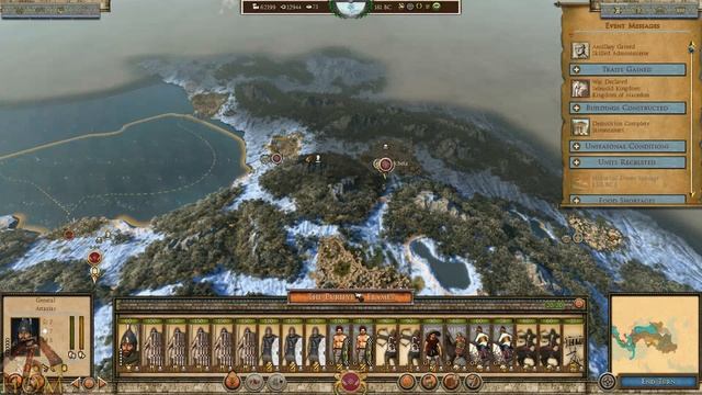 Roman infantry - Ancient empires mod - Kingdom of Armenia campaign  - Total War : Attila - Part 4