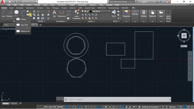 11 Latest Easy AutoCAD Complete Full Video Lesson Tutorial In Amharic Ethio LiQ Rectangle Ellipse
