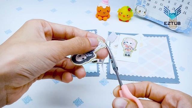 Add Positivity to Your Notebook: Decorating with Love in Everything Stickers for Stylish Chipi Girl