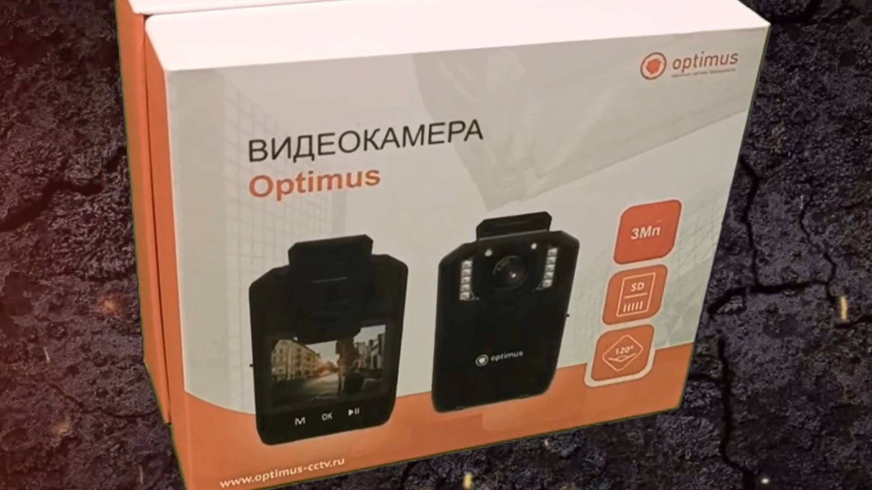 Персональная, носимая, видеокамера OPTIMUS IP-L133