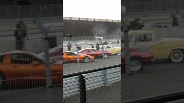 Monica Öberg's burnout at Race Star, Tierp Arena July 29th 2017