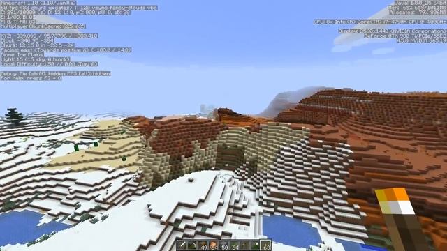 Minecraft (Vanilla)  - Just Some Ice Plains Spikes