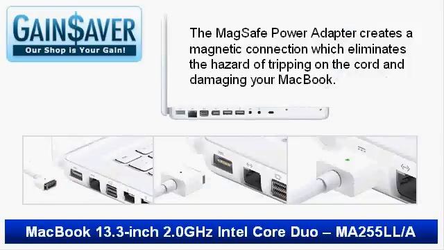 Macintosh Deals MacBook 13.3-inch 2.0GHz Core Duo only $422.10