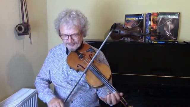 Soldier's Joy- fiddle lesson with ideas for bowing, drones, variation, syncopation, and backing