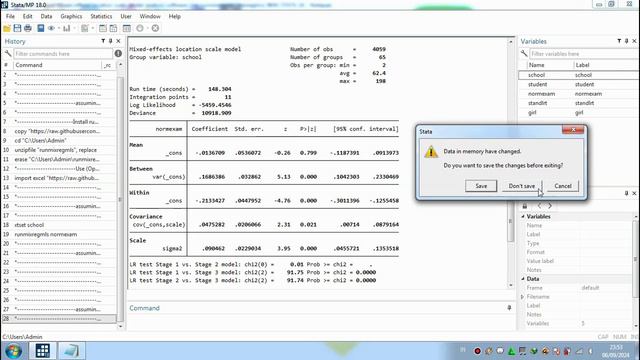 Kruskal Wallis Test Use R Software Complete Step By Step & runmixregmls (mixreglms) With STATA 18