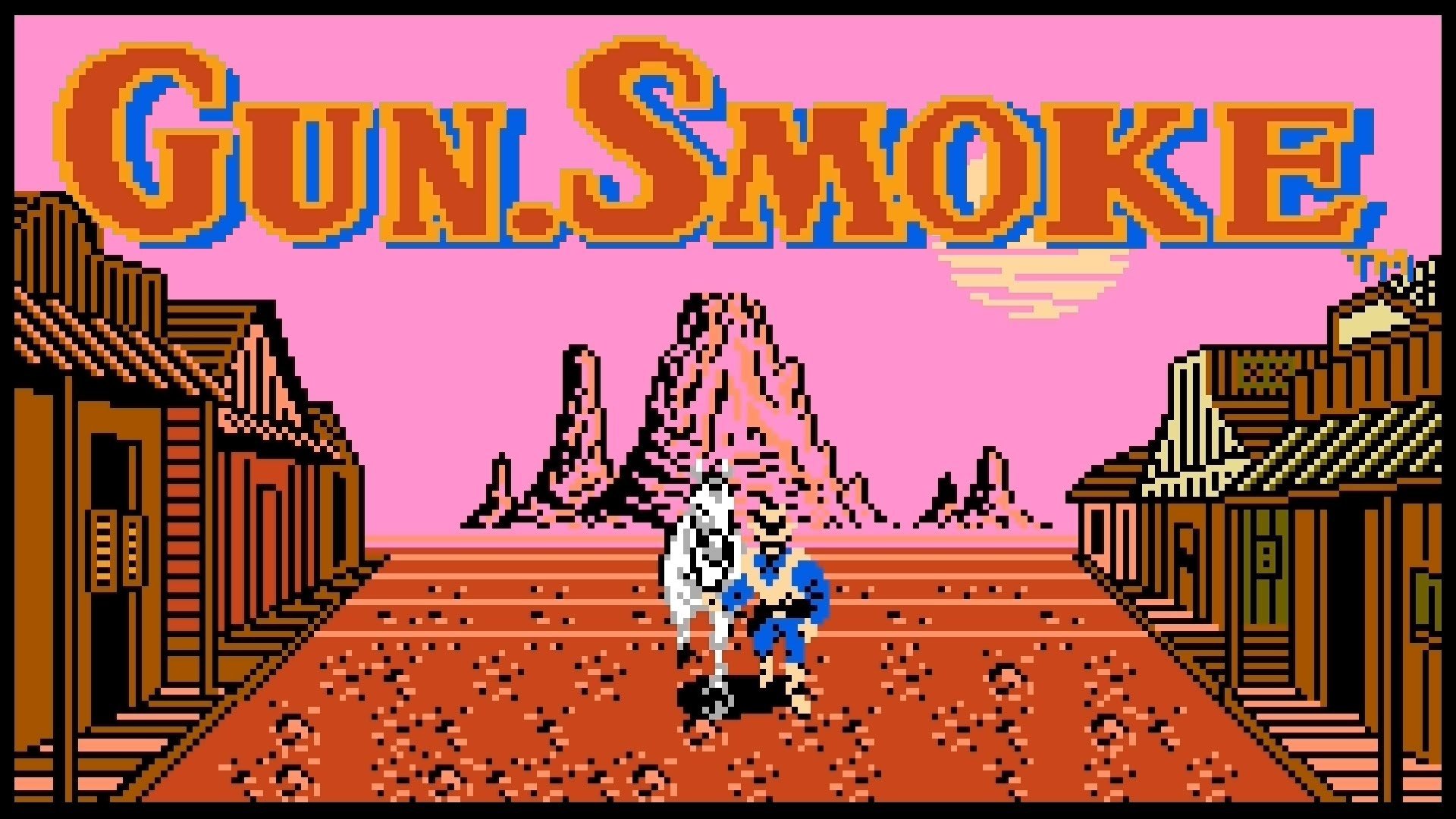 Gun.Smoke Dendy Денди NES Nintendo Famicom обзор и полное прохождение игры про ковбоя