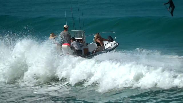 STUCK IN QUICKSAND! DANGEROUS CAPBRETON INLET | BOAT ZONE