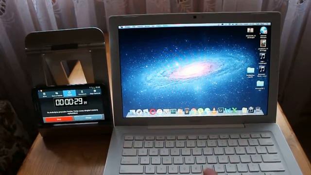 Macbook a1181 2.1 intel c2d 4GBram HD:SSD240 GB