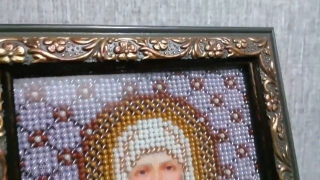 Картины/Иконы/Вышивка бисером (34)/Что я вышила за год/Обзор работ