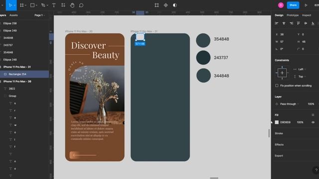 Flower Selling App UI Design || Figma || DVxUI
