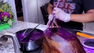 How to Color Your Hair Purple! | VERY DETAILED ft. Ali Grace Hair