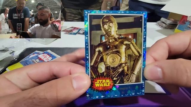 Opening $1000 Box Topps STAR WARS Sapphire W/ @PokeRev @TitanCards @PokemonRadar
