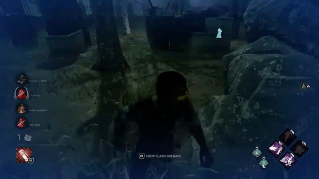 3 FLASH SAVES ON 1 HUNTRESS LOL- Dead by Daylight- PS4