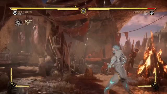 Mortal kombat 11 frost vs sindel complete fight and fatality ps4 pro