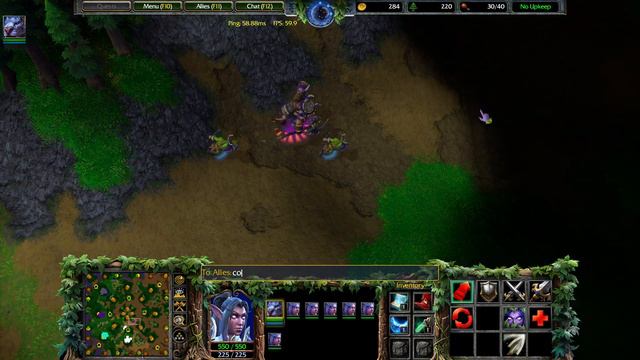 Warcraft III Reforged BETA | Recording 28 | 4v4 | Night Elf | NEW UPDATE!