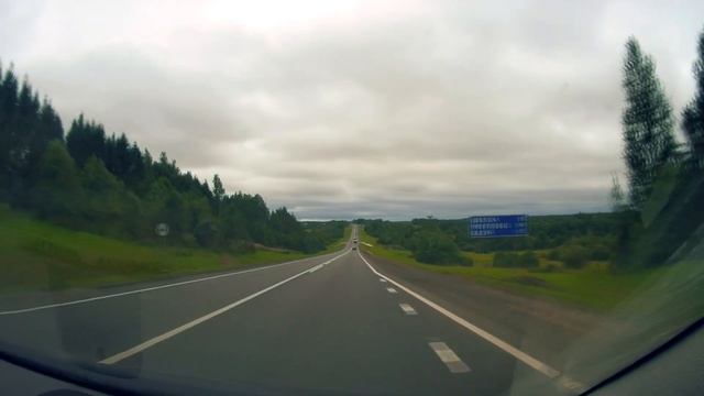 1400 км автостопом Архангельск - Вологда - Питер