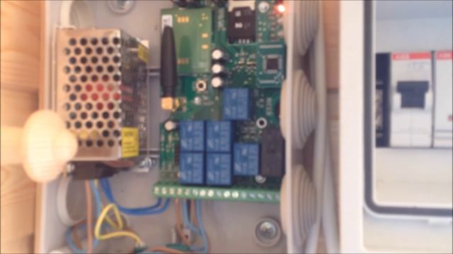 GSM контроллер. Управление инженерными системами.