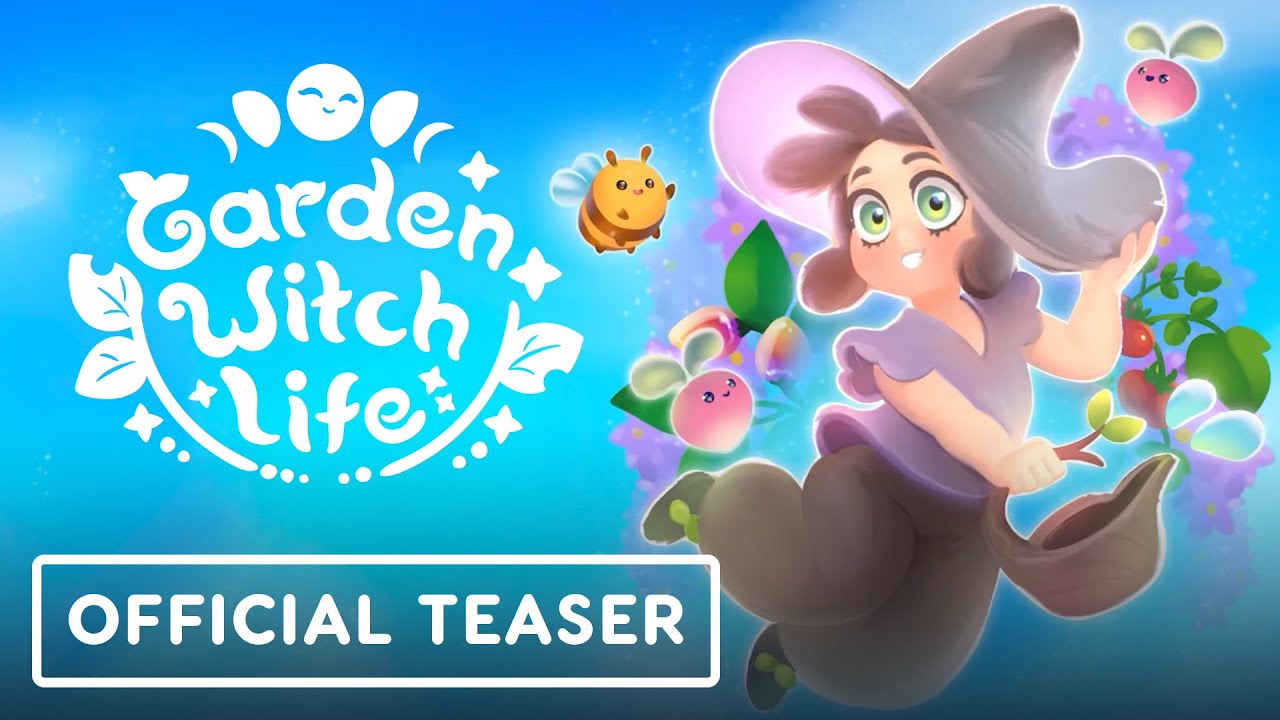 Игровой трейлер Garden Witch Life - Official Teaser Trailer
