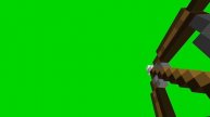 Minecraft Bow and arrow Green Screen - FREE DOWNLOAD