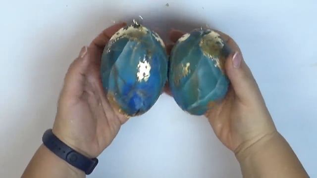 Wielkanoc pisanki ze złoceniami - DIY tutorial No.732