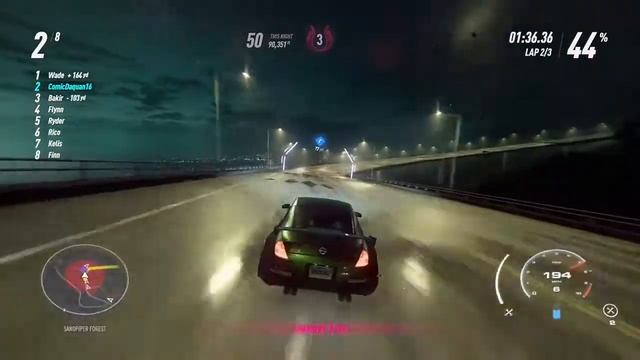 Need For Speed Heat: Rachel's Nissan 350Z (Red Rock Tornado)